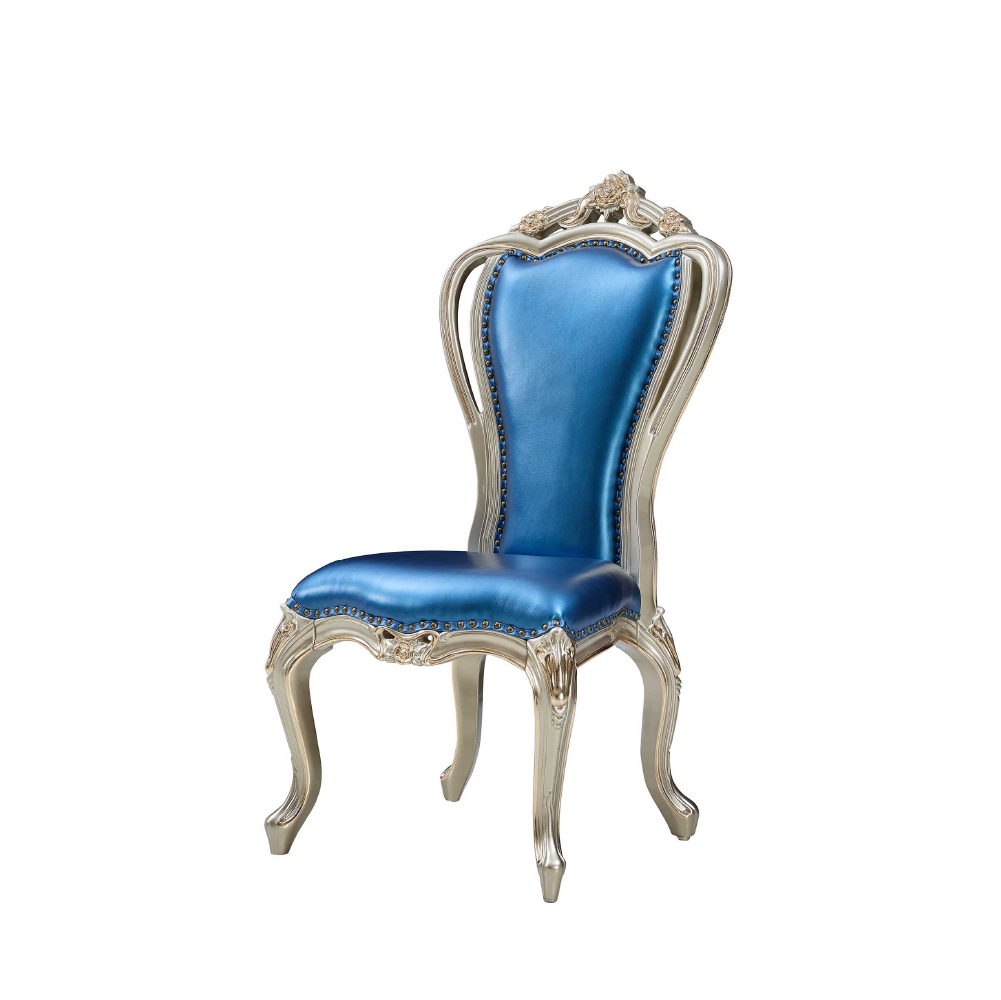 Champagne Gold C-3326b Dining Chair - 画像 (3)