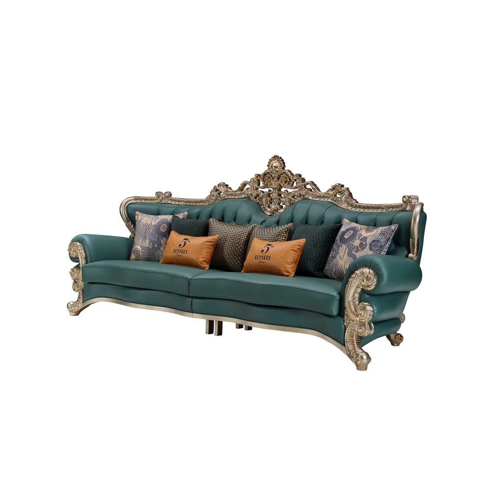 Champagne Gold DS-105 Two-Seater Sofa - Image 2