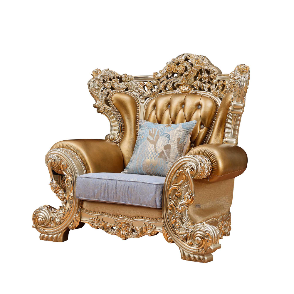 Champagne Gold DS-305 Single Seat Sofa - Image 5