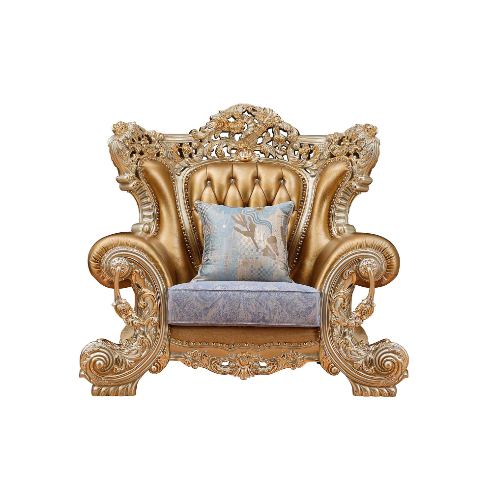 Champagne Gold DS-305 Single Seat Sofa - Image 4