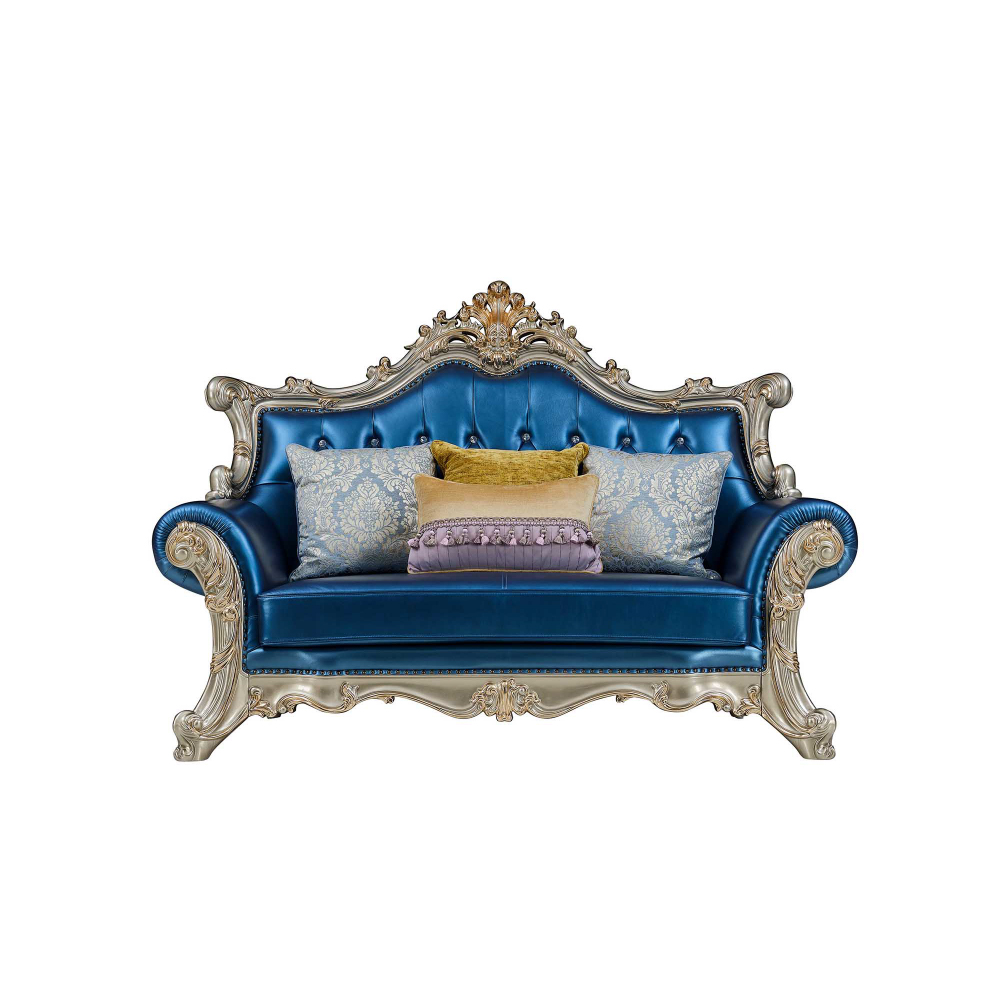 Champagne Gold DS-307 Two-Seater Sofa - Image 2