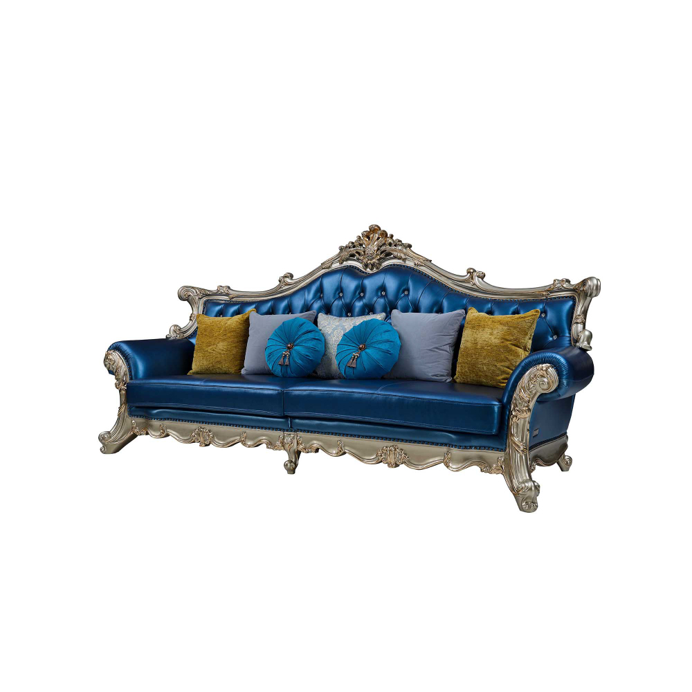 Champagne Gold DS-307 Two-Seater Sofa - Image 3