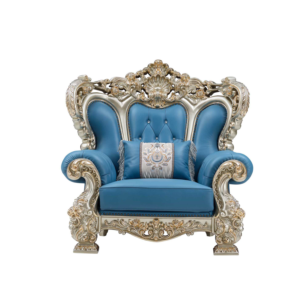 Champagne Gold DS066 Single Seat Sofa - Image 2