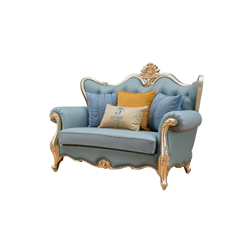 Champagne Gold DS313(F939) Single-Seater Sofa (2 pieces) - Image 4