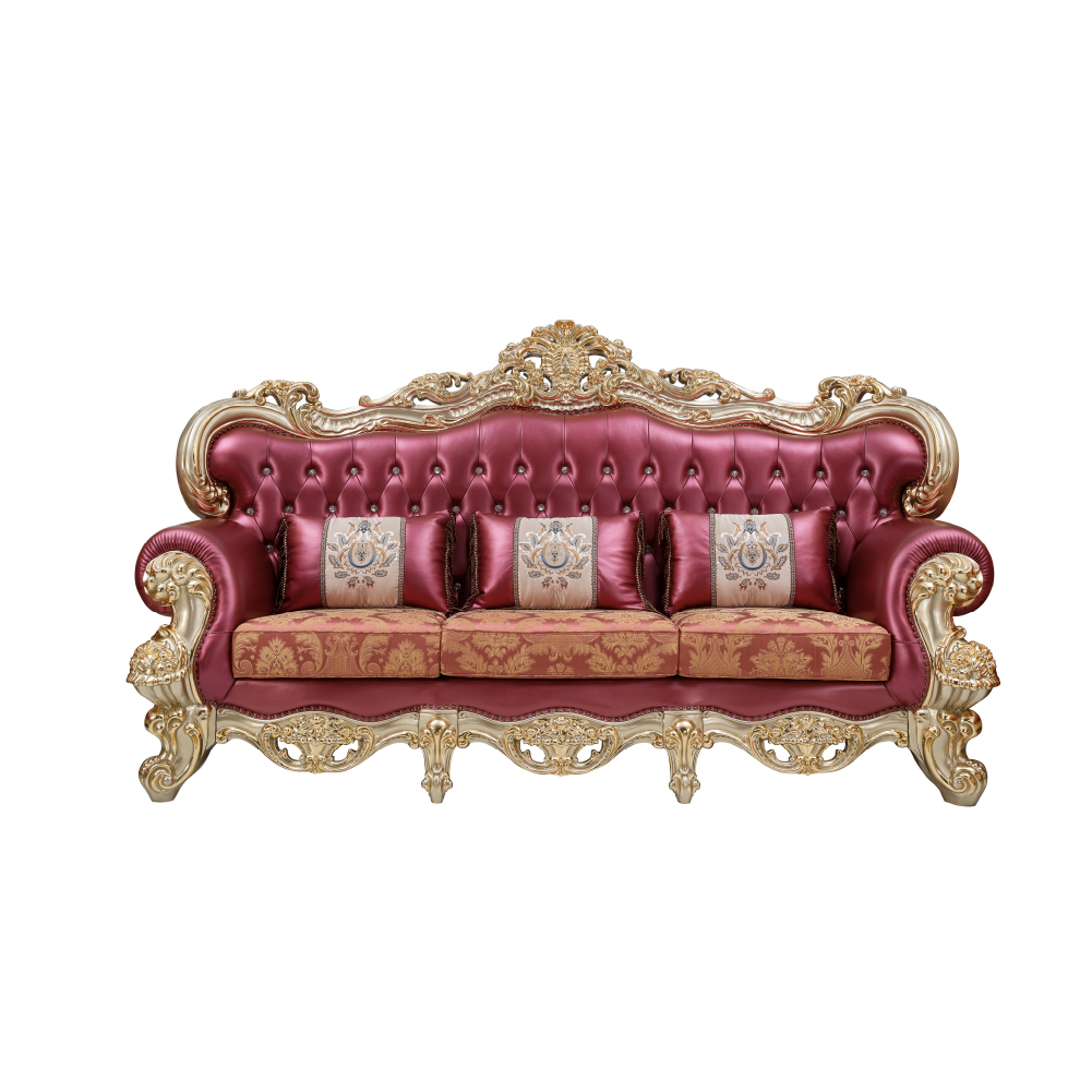 Champagne Gold F-881 Single-Seater Sofa - Image 2