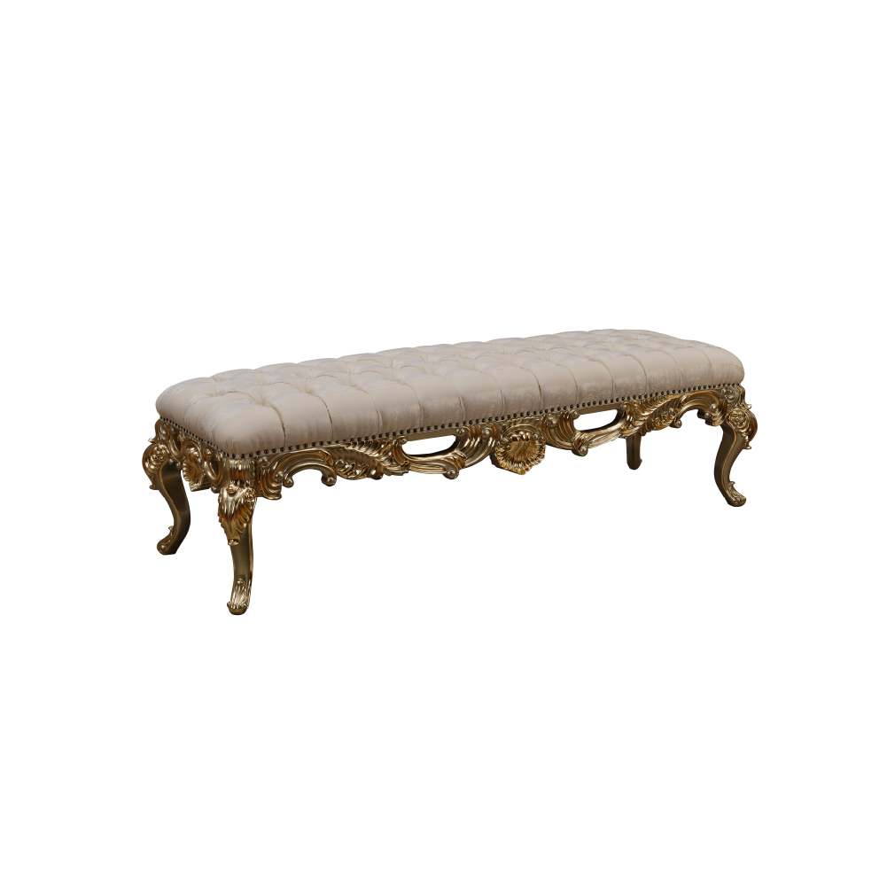 Champagne Gold GA-920 End-of-Bed Bench - Image 3