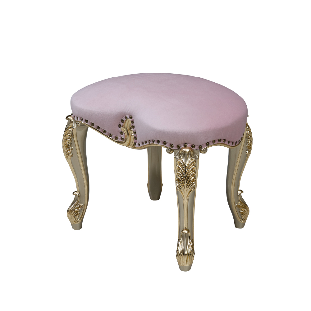 Champagne Gold GC-601 Vanity Stool - Image 2