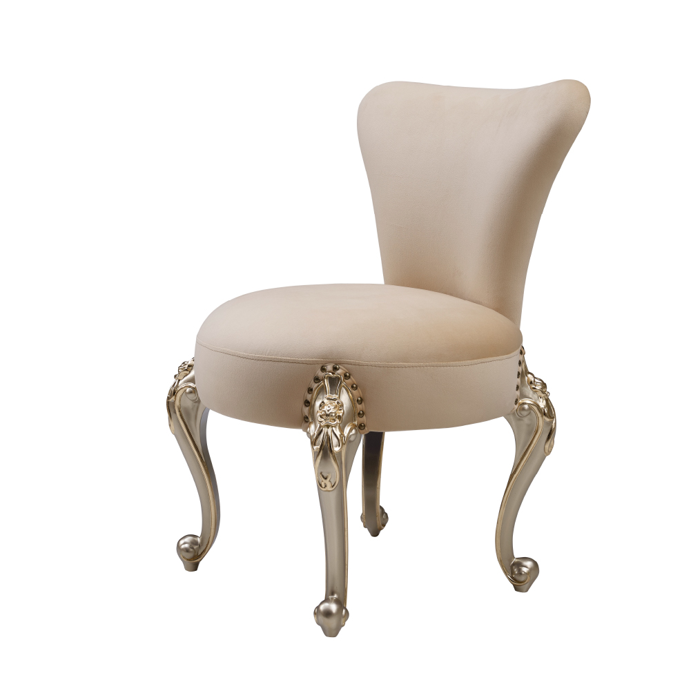 Champagne Gold GC-602 Vanity Stool - Image 2