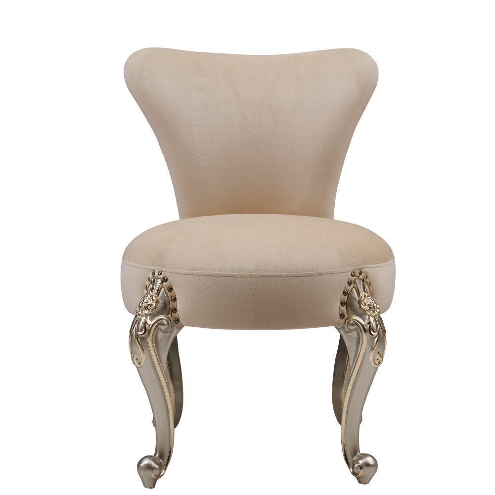 Champagne Gold GC-602 Vanity Stool - Image 3